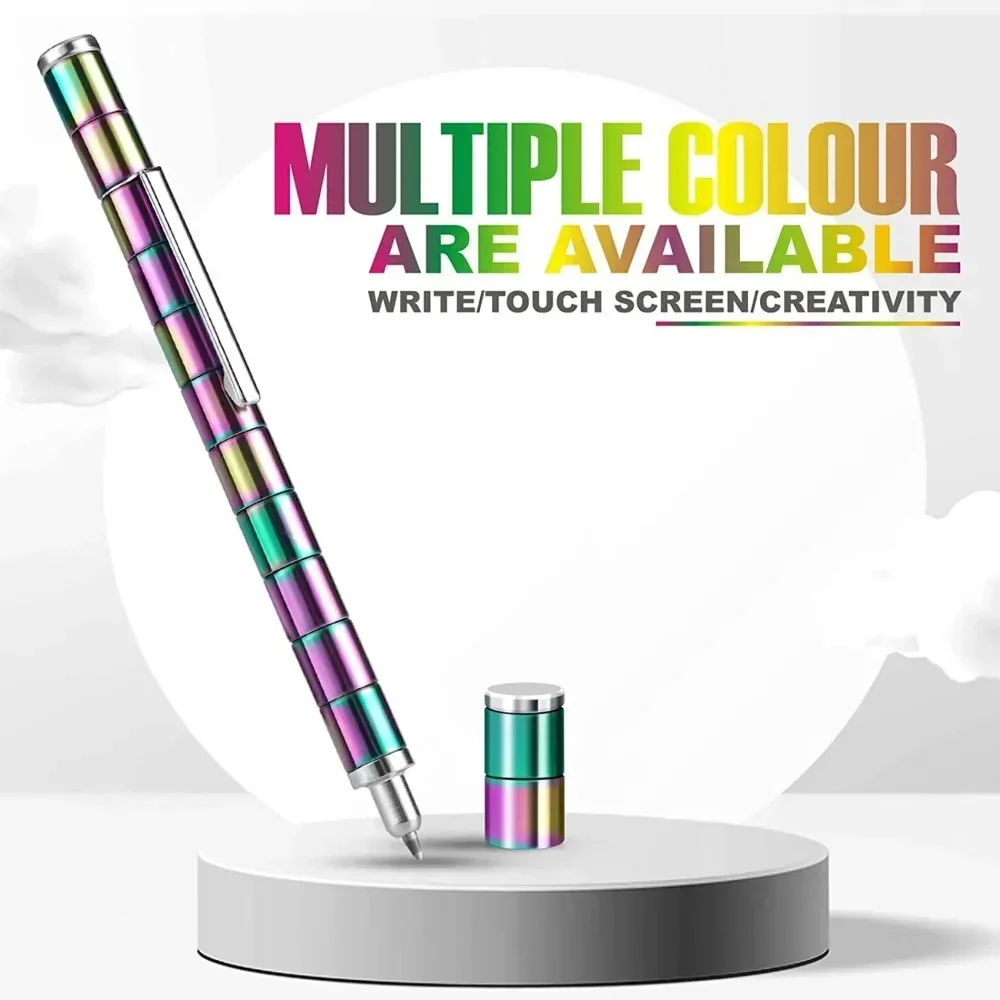 Decompression magnetic pen fidgeting magnetic pen multifunctional novel pen for relieving fidgety pressure a gift for friends multifunction pen