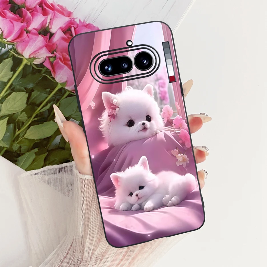 Cute Lion Fashion Painted Soft TPU Cover - Stylish Case