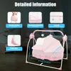 Electric Baby Crib Cradle Baby Bassinet Auto Rocking Chair Infant Rocker Auto Swing Bed for Infant Newborn Baby Boys & Girls 5
