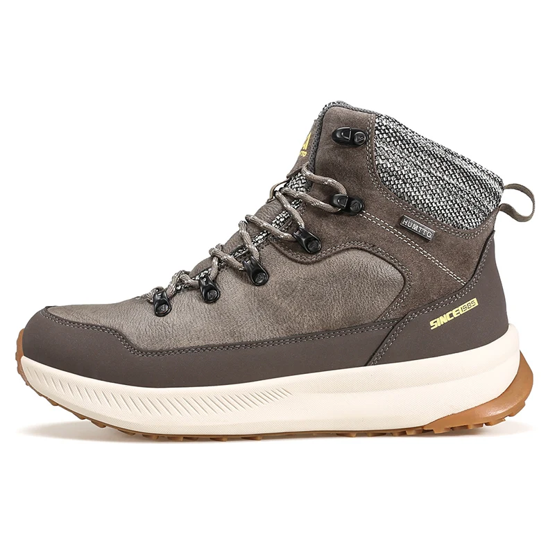 Hiking Shoes Snow Boots HUMTTO Winter Snow Boots Leather Hiking Shoes for Men Waterproof Sports