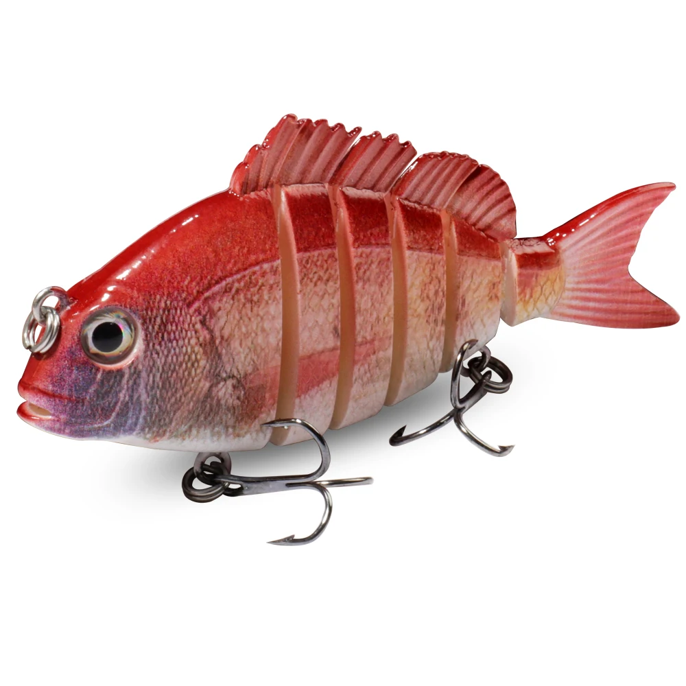 سويم 16.5 جرام 8 سنتيمتر متعددة المفاصل إغراء بطيئ...