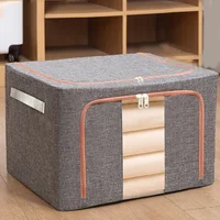 2/1PCS Quilt Blanket Organizer Big 24L Dustproof Closet Storage Bag Quilt Clothes Storage Bag Duvet Blanket Sorting Bags 2