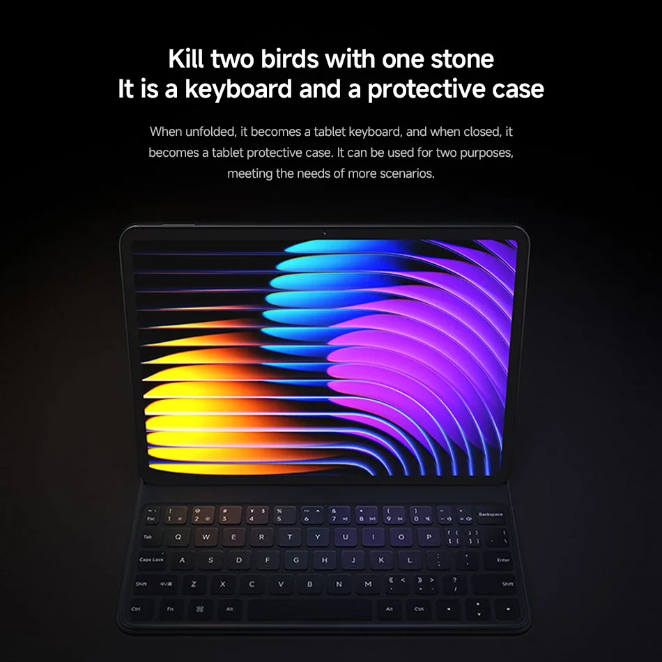 Xiaomi Pad 7 / 7 Pro Keyboard Case English 64-key For Mi Tablet / 7Pro Magnetic Keyboard PU Protective Cover tablet keyboard tablet keyboard case