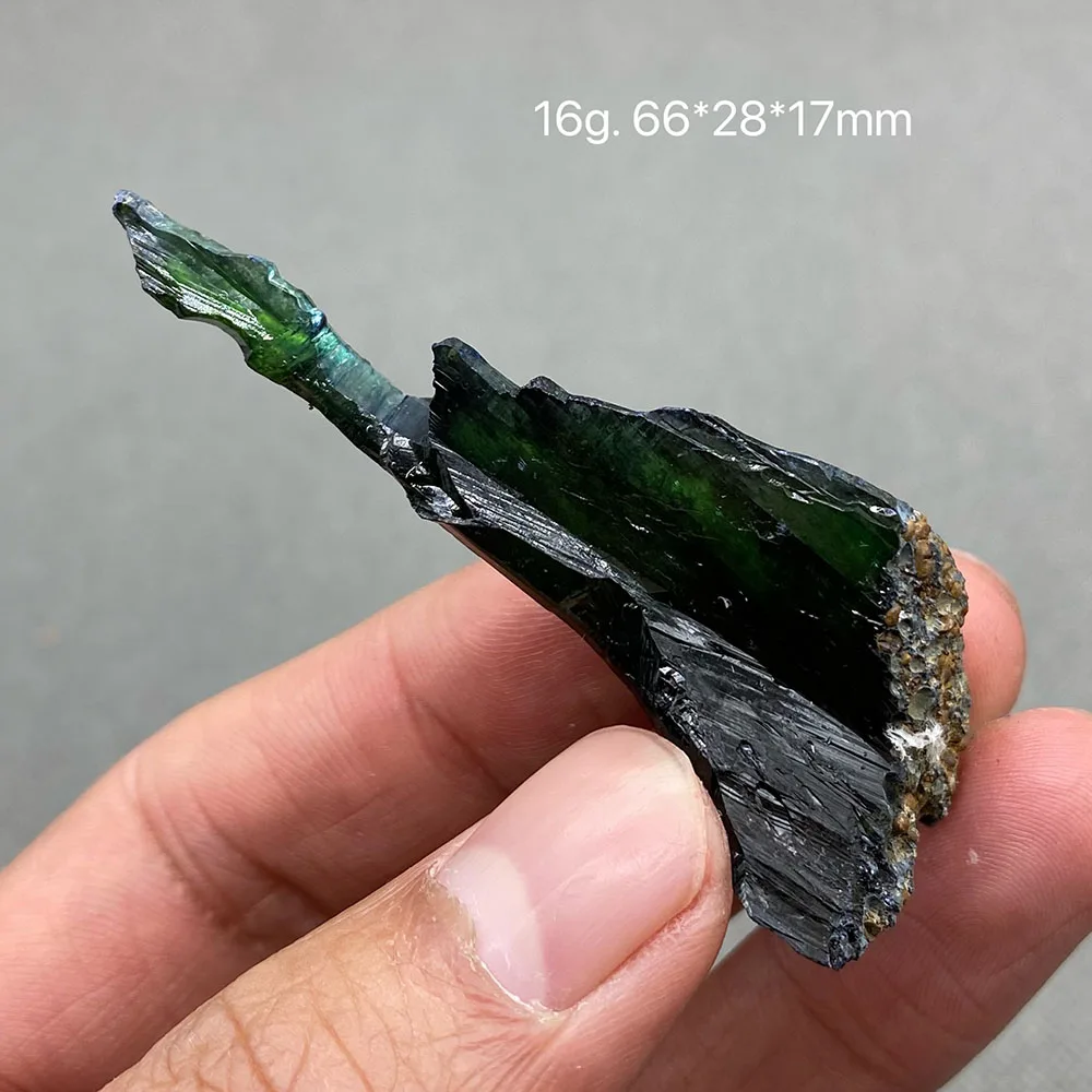 100% natural rare Brazil Vivianite （Blue ironearth） mineral specimen stones and crystals healing crystals quartz