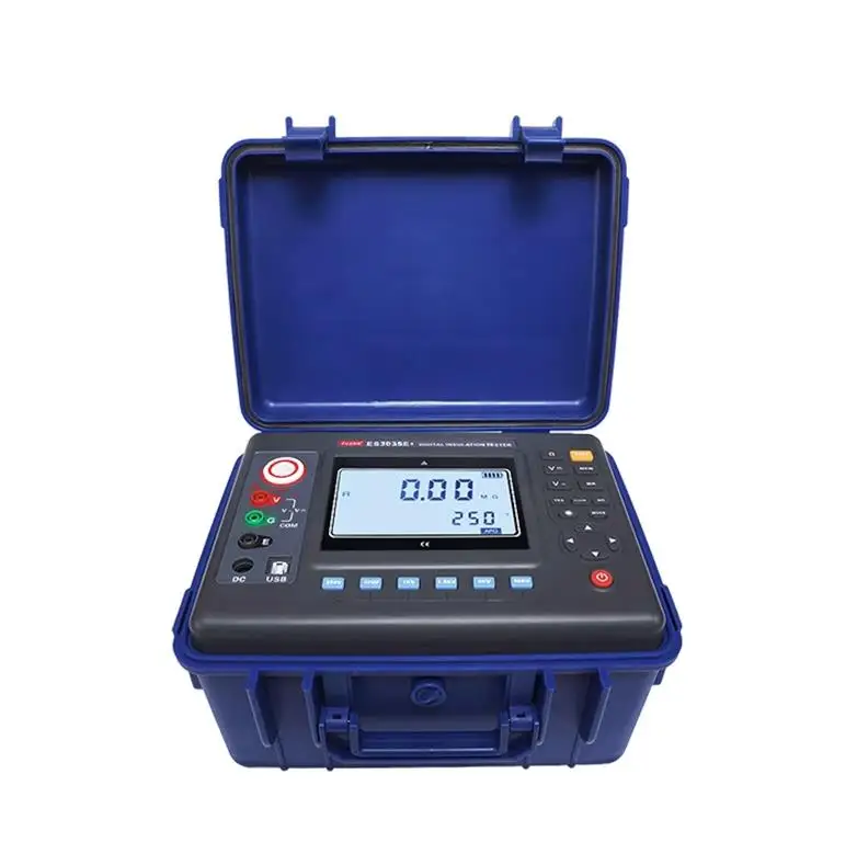 

Digital Grounding Resistance Tester earth resistance measurement soil resistivity meter