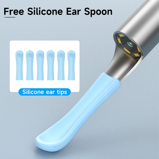 Smart Visual Endoscope 4.2mm Camera 1080P HD WiFi Connection Work for iOS/Android IP67 Otoscope Ear Wax Removal Tools 5