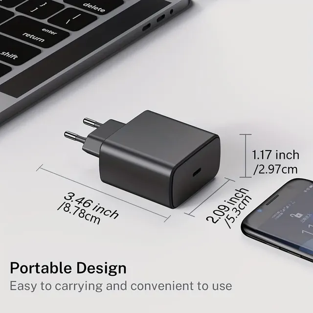 شحن سريع شاحن USB C ، شحن حائط للهاتف المحمول لسامسونج S23 ، S24 ، PD ، شحن سريع لمجرة بلس ، كابل من النوع C ، 45 واط