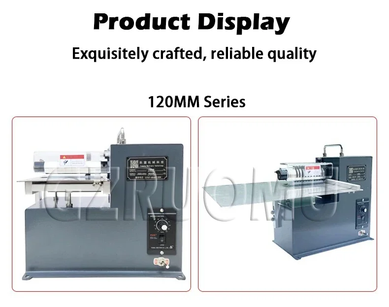 Single Head Double Head YM-120 Automatic Slitting Machine Leather Strap Straight