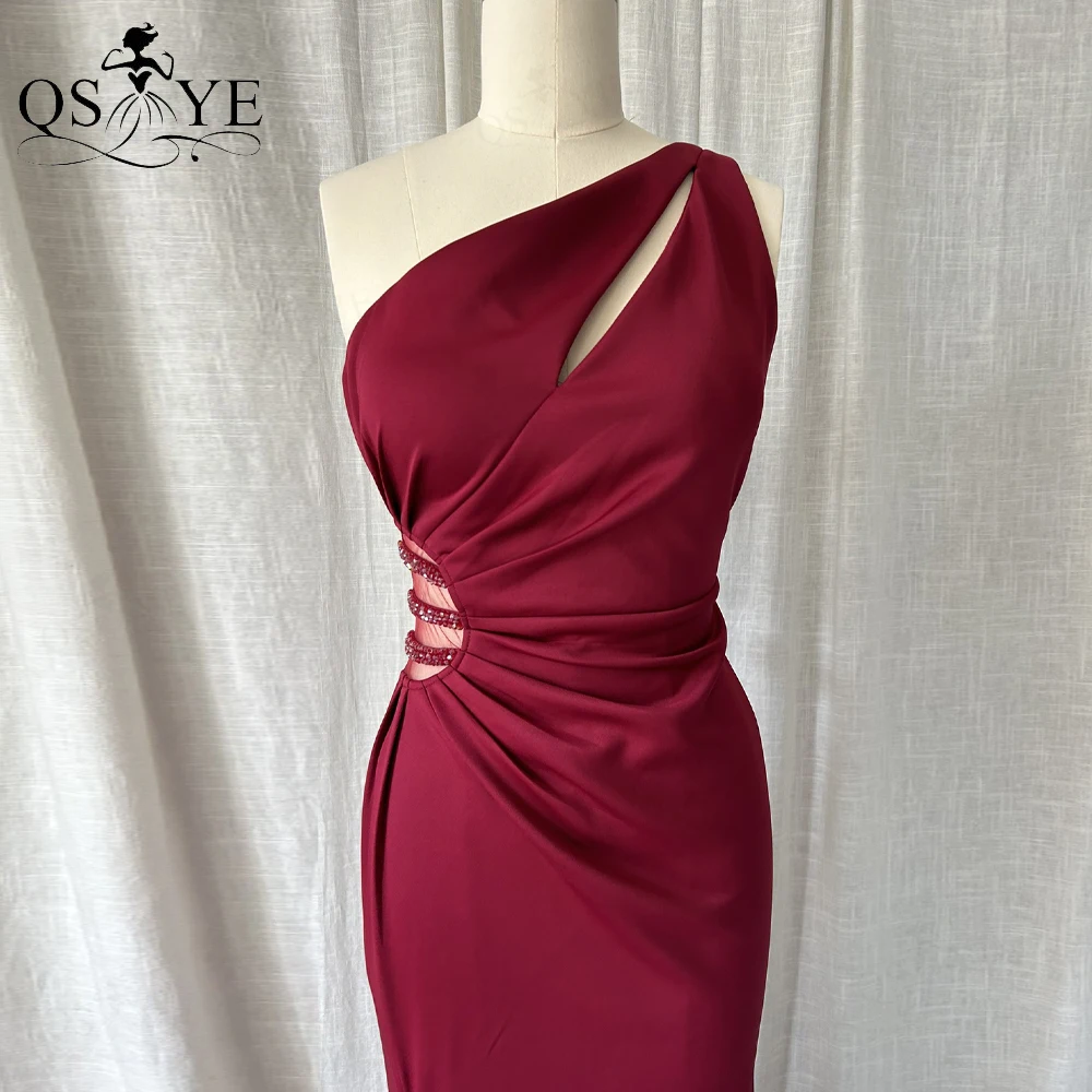 green emerald velvet dress Red Long Prom Dress Deep V Neck Backless Evening Dresses TP0957 US8 / Custom Color main image 0