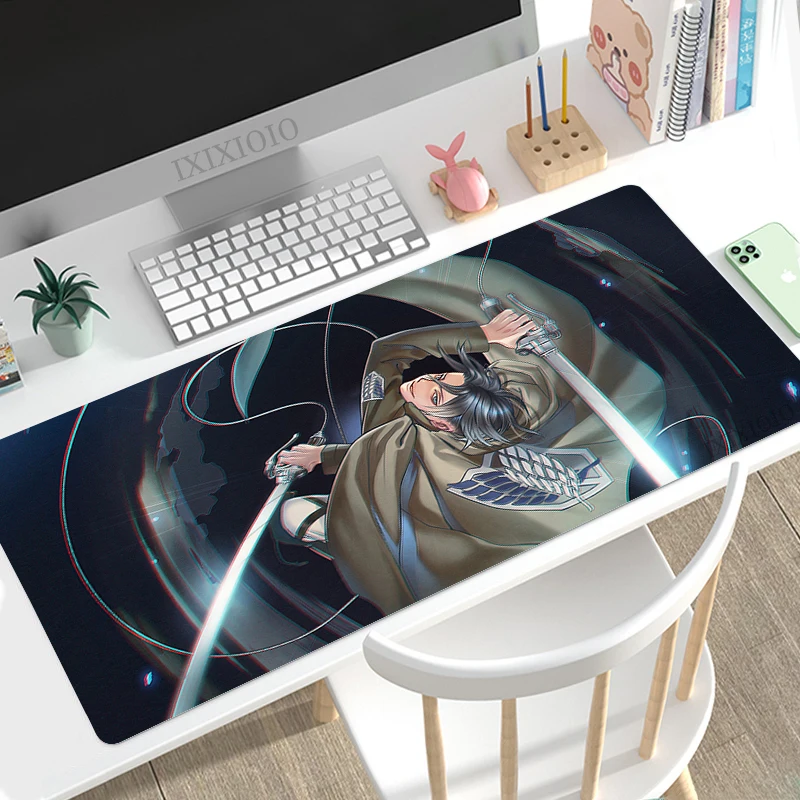 Shingeki No Kyojin Attack On Titan Anime Mouse Pad Gaming Xl Custom Hd Mousepad Xxl Tappetini Da Scrivania Tappetini Per Mouse Per Computer Antiscivol
