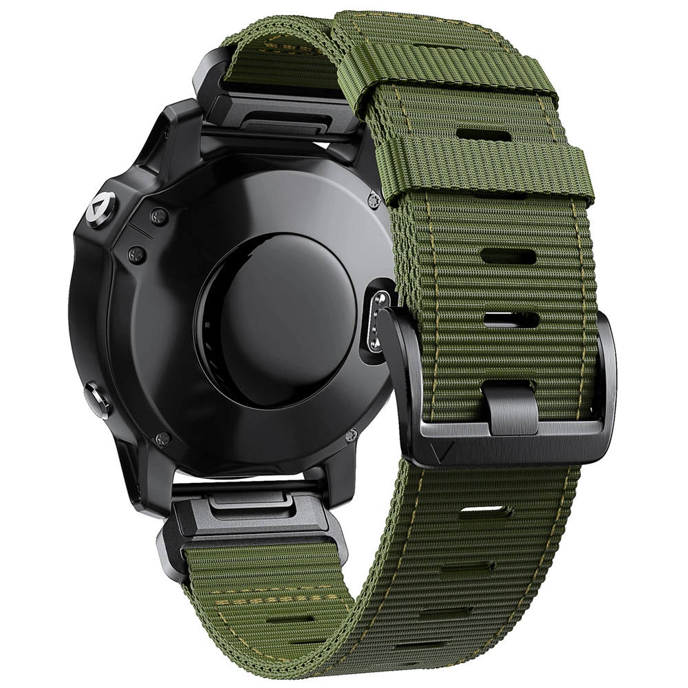 Braided Nylon Camo Strap - Quickfit Replacement, 22/26mm