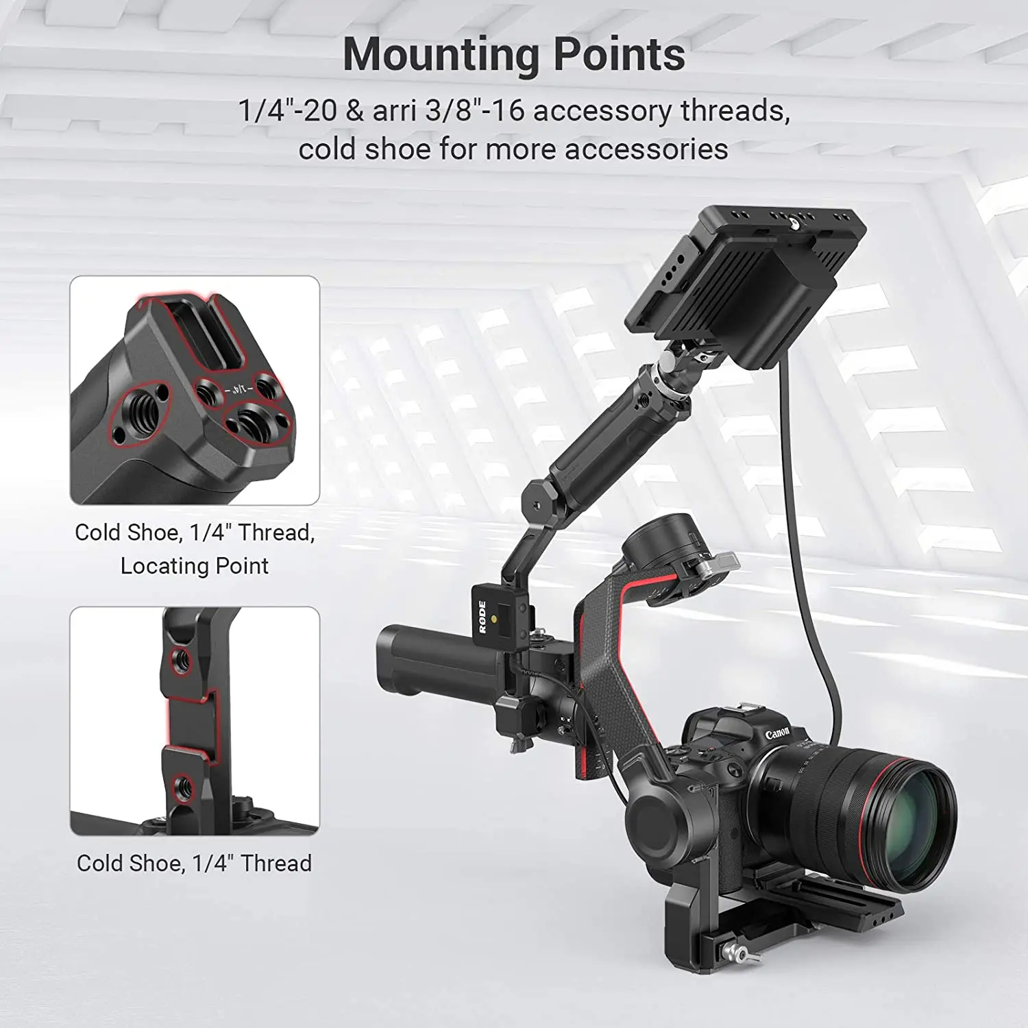 SMALLRIG ڵ   ڵ׸, DJI RS 2, RSC 2, RS 3, RS 3 ο,  ڵ   Ȧ Ʈ 