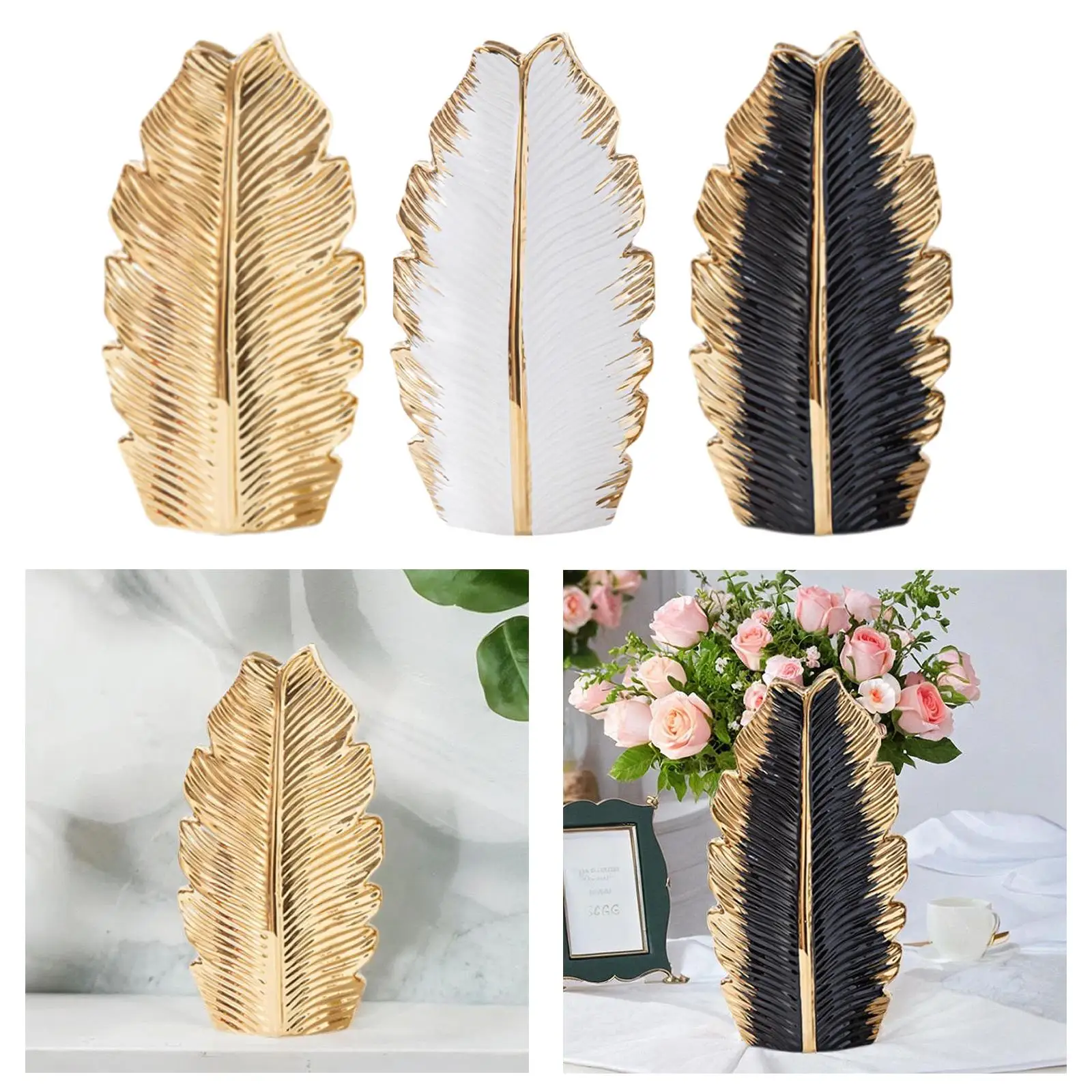 세라믹 꽃병 선물 책상 장식 화분, 선반 사무실 현관용