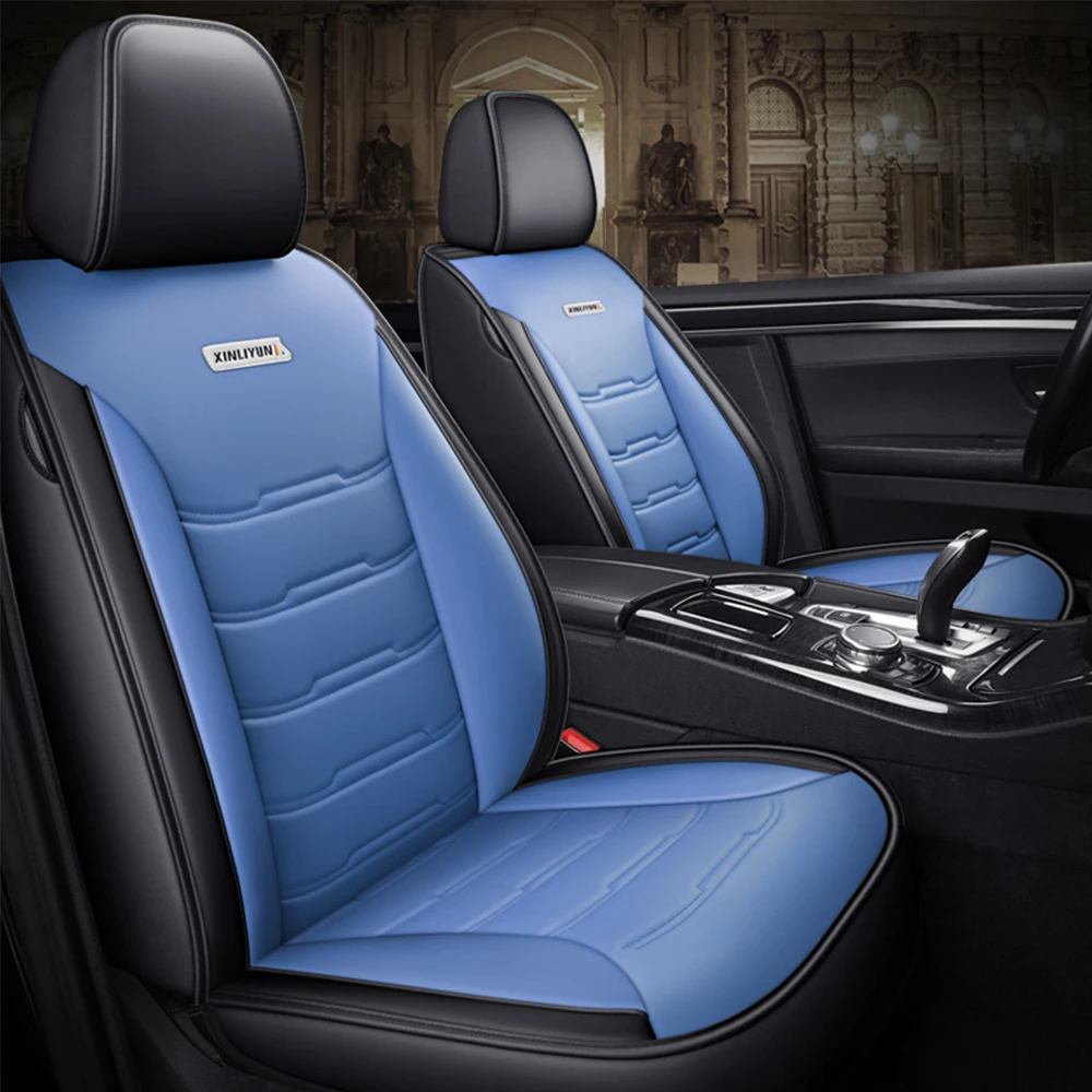 

Leather Car seat Cover For Ford Focus 2 MK1 MK3 Mondeo MK4 Fiesta MK7 Fusion Kuga Ranger explorer 5 Figo Taurus Accessories