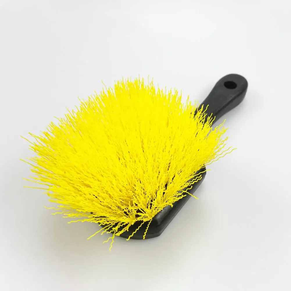 

Convenient Tire Cleaner Efficient Nylon Wheel Cleaning Brush Portable Mini Tire Cleaner