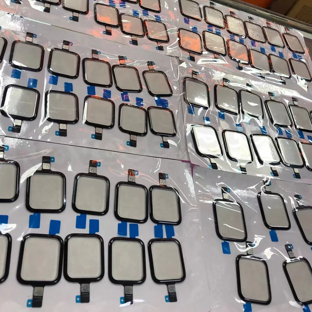 Touch Screen Digitizer Glass + OCA For Apple Watch Series 2 3 4 5 6 7 8 SE Glass Panel 38mm 40mm 42mm 44mm Parts Replacement