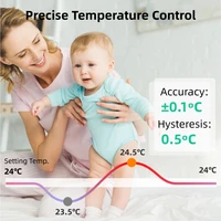Tuya Smart WiFi Thermostat Heating Water/Gas Boiler Wireless Temperature Controller USB/Battery Powered with Alexa Google Home - Image 2