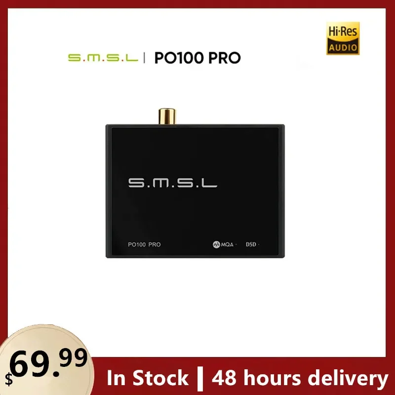Smsl Po100 Pro Interfaccia Digitale Usb Decodifica Mqa Xoms Xu316 Dsd64 Coassiale Ottico Dsd512 I2S Uscita 32Bit 768Khz Per Interruttore Ps5