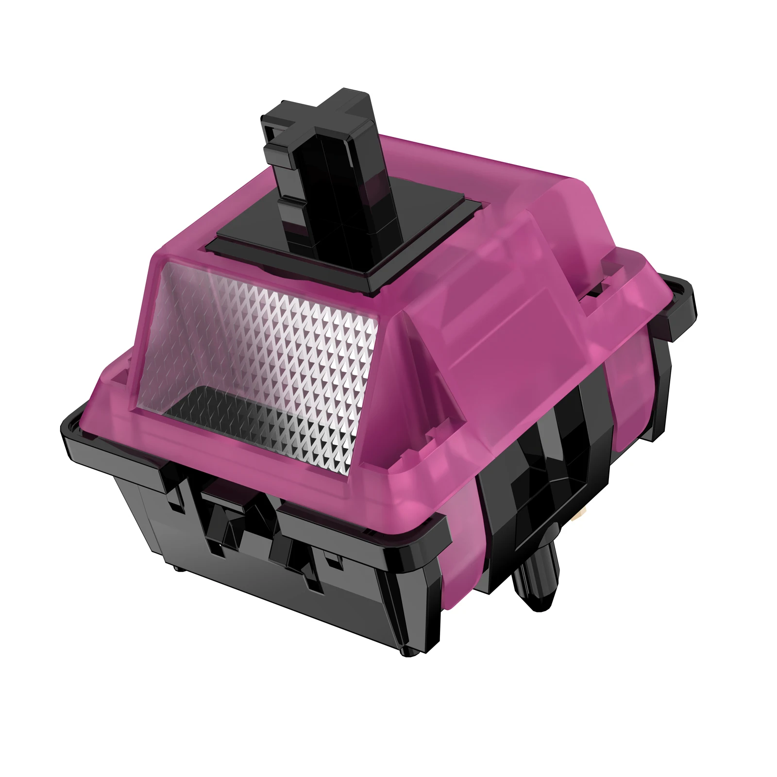 Durock-interruptor Linear Lotus Preto Mola Longa Estendida Linears Barra de Espaço Livre 80g Switches de Teclado de Linha Rgb 2023 635g - Imagem 4