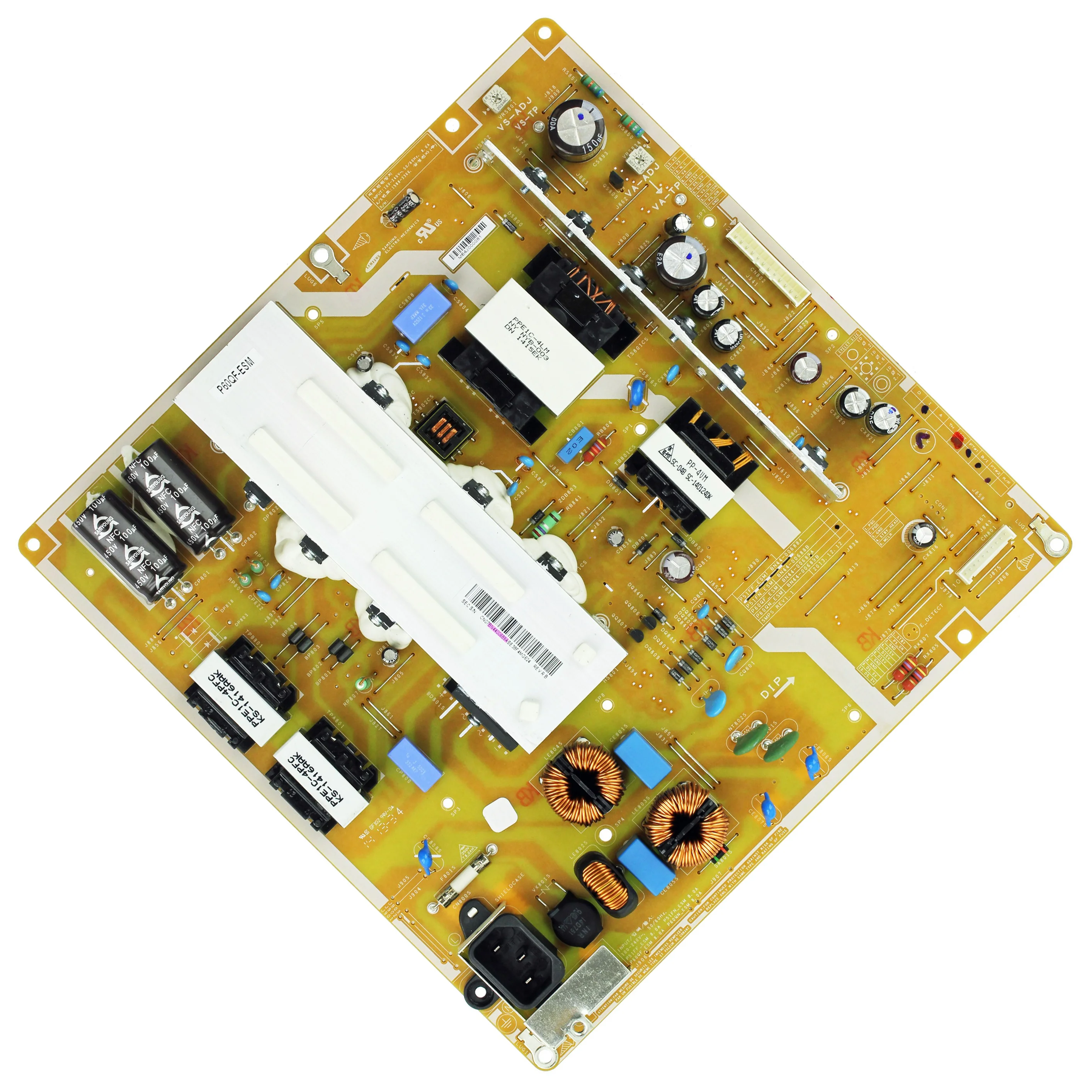 

Power Board BN44-00689A P60QF_ESM = BN44-00688A P51FF_ESM is for PN60F5350BF PN60F5300BF PN51F5300BF 60/51 Inch TV Supply Parts