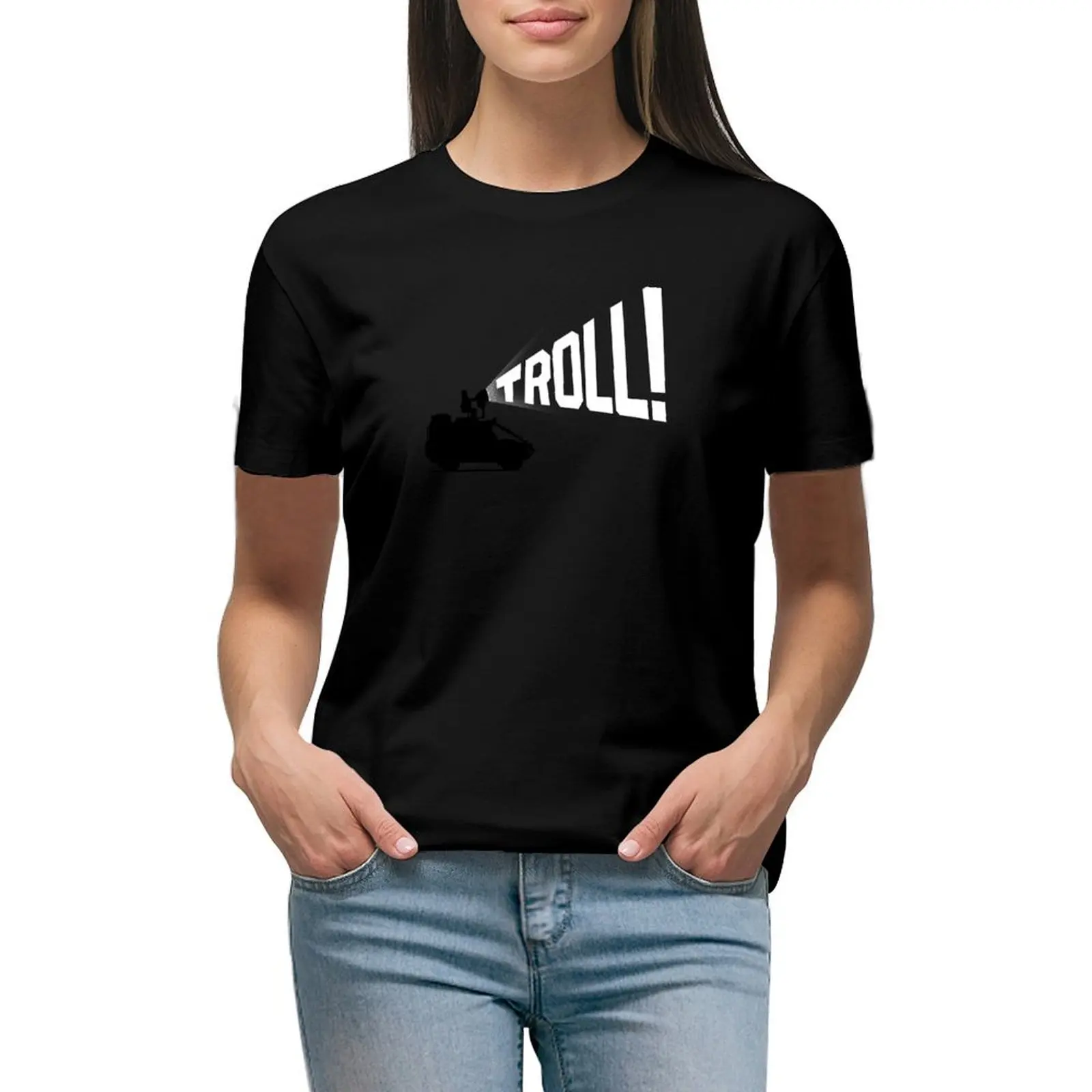 

Troll Hunter T-shirt lady clothes summer top T-shirt Women