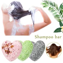 

Women Beauty Hair Scalp Treatment Handmade Essential Oil Pure Hair Shampoo Soap Bar Anti-Dandruff Off Hair Care