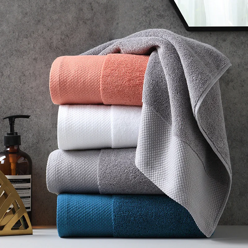 Cotton Bath Towel Thick Large Bath Towel Egyptian Cotton Soft Absorbent Top Luxury 7 Star Hotel Beauty Salon Bath 90x180cm 4