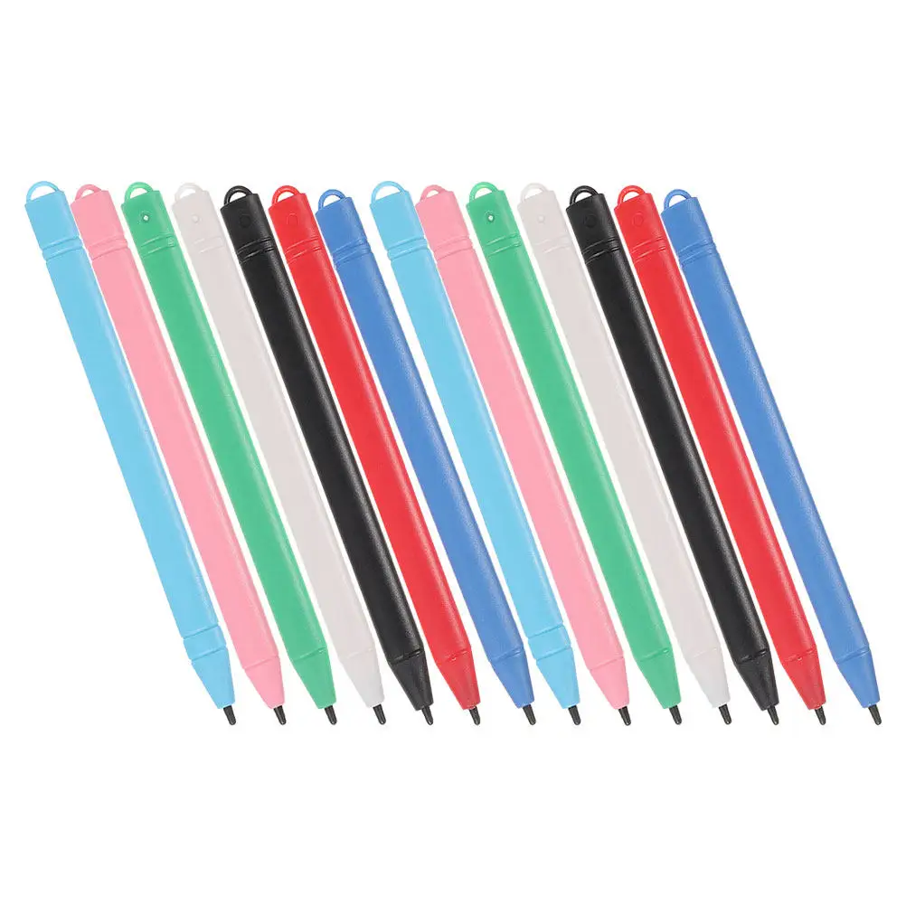 14Pcs 태블릿 스타일러스 펜 LCD 쓰기 보드 낙서 태블릿 범용 스타일러스 교체 디지털 펜 쓰기 그리기