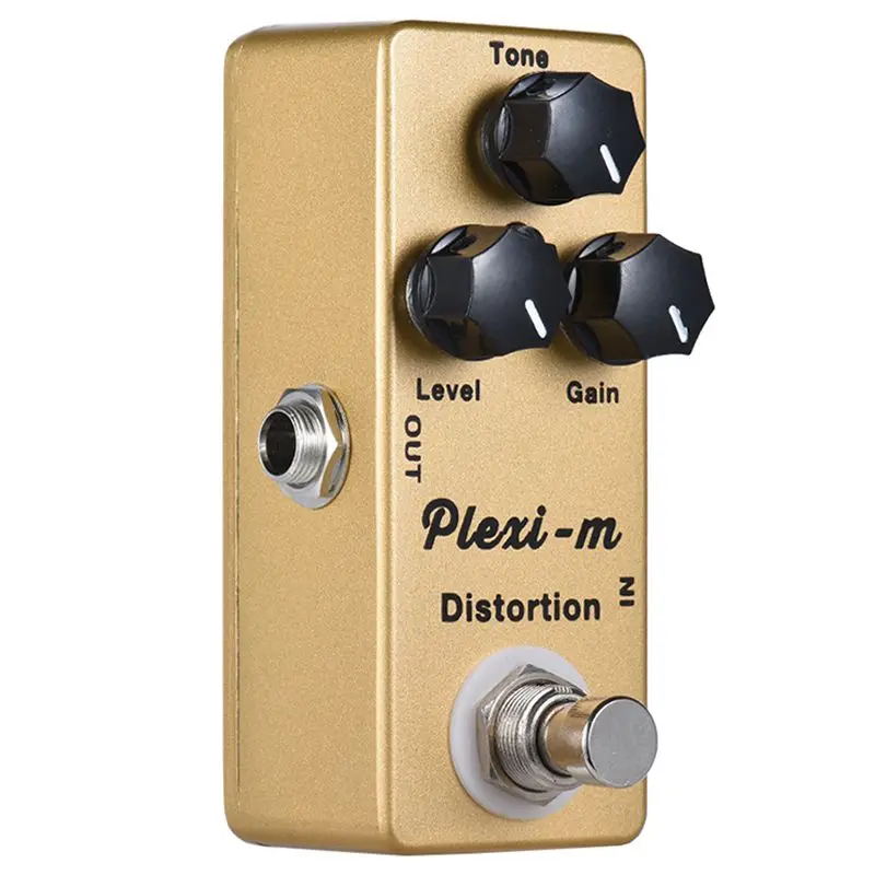 

MOSKY PLEXI Distortion Electric Guitar Distortion Effect Pedal True Bypass Full Metal Shell Guitar Parts Accessories Distortion