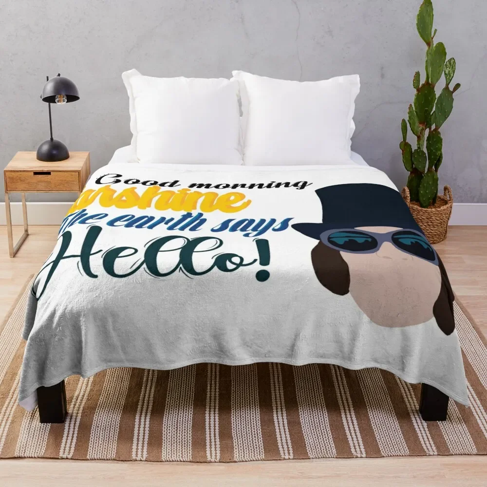 Доброе утро, звездный блеск, говорят «здравствуйте»! Одеяло для сна, пушистые набивные одеяла