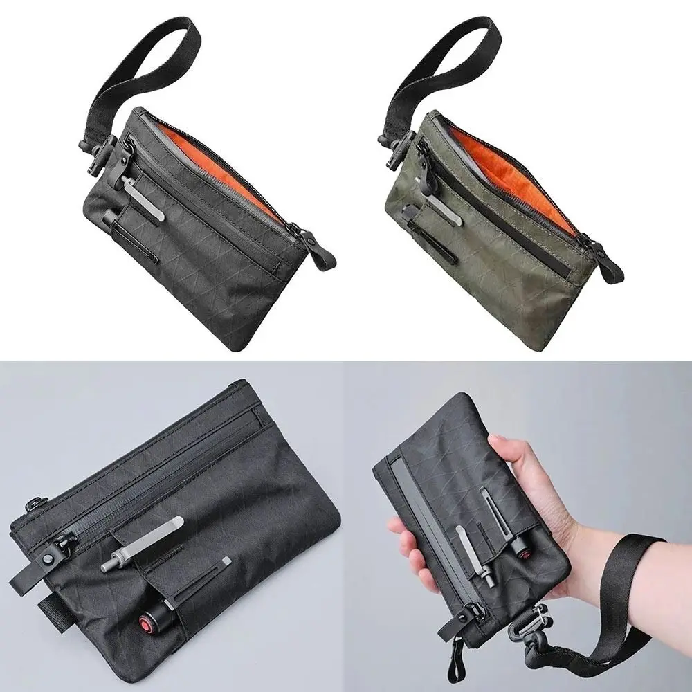 Carrier Wetterfeste Herren-Funktionsbrieftasche mit externen Schlitzen, RFID-blockierendes Kreditkartenetui mit Armband, Schlüsseltasche, Reisen – Detail 7
