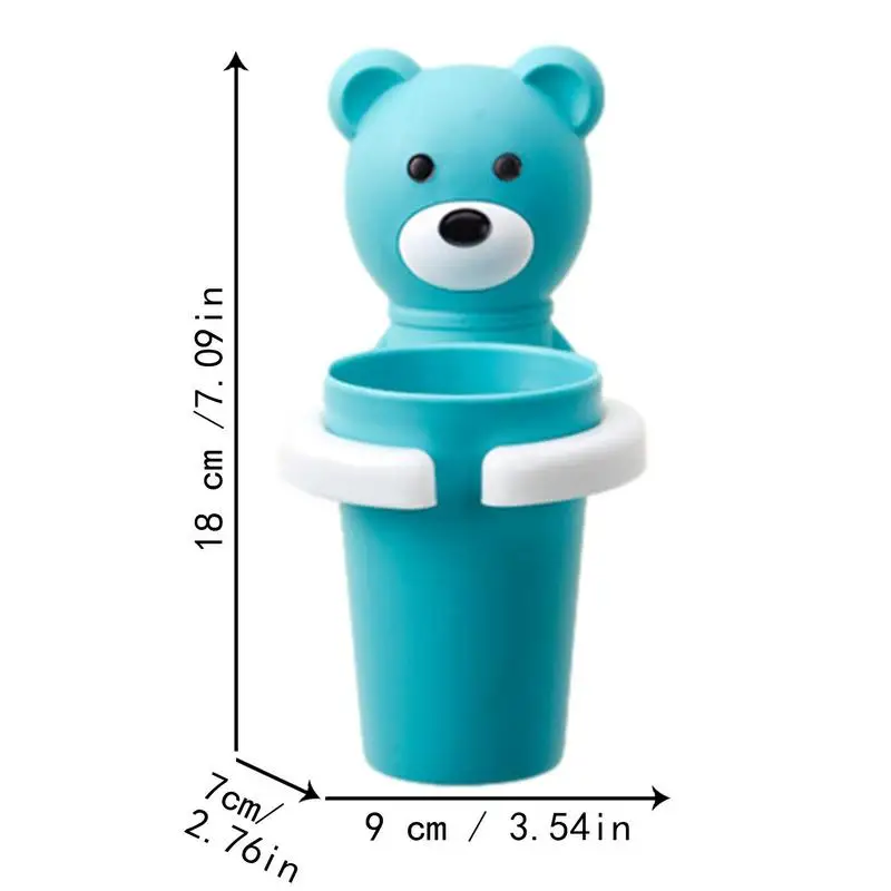 Wall-Mount Cartoon Mouthwash Cup Cute Water Cup Children Toothbrush Toothbrush Holder Anti-acceptance Wash Set toothbrush holder