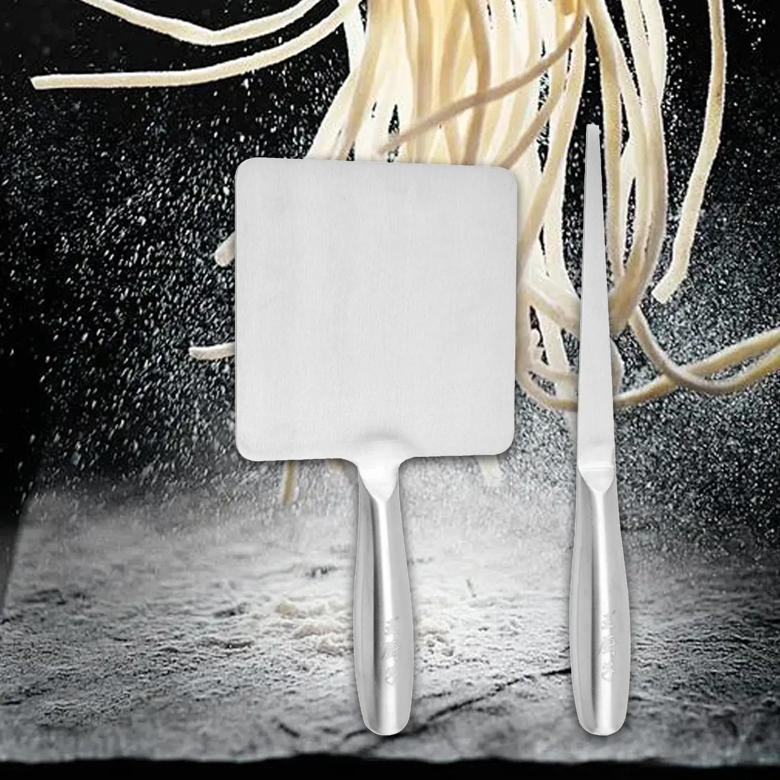 Shanxi Noodle Making Board Homemade Multifunctional Accessory Pasta Tool Stainless Steel Gadgets Fish Noodles Noodle Making Tool