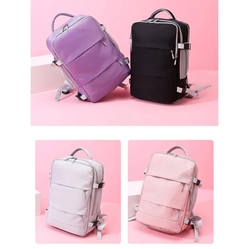 

Women's Backpack Fashion Large Capacity Lightweight Backpacks Girls Students Portable Korean Version Bags