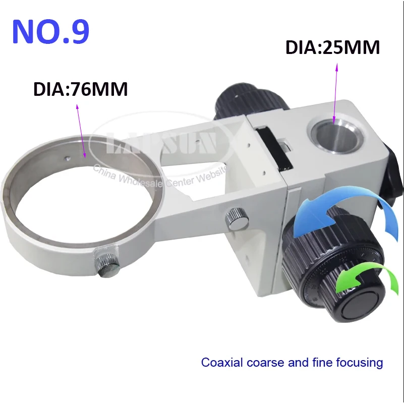링 미세 조정 브래킷 거치대 지지대, 현미경 헤드 카메라 렌즈 스탠드 10A, 25mm, 32mm 기둥, 50mm, 76mm, 82mm