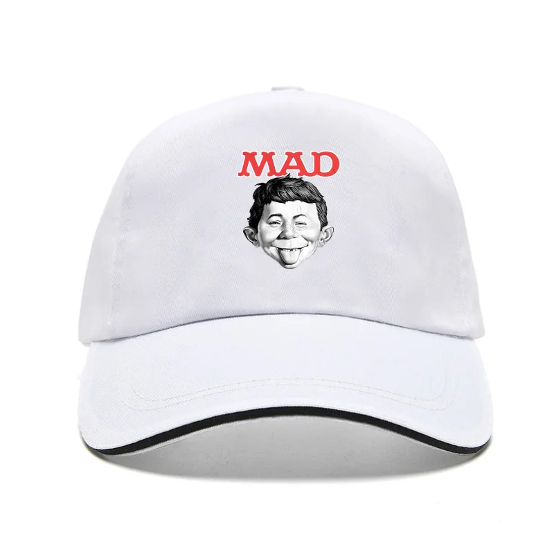 

Officially Licensed Mad Magazine - Alfred Big Tall adjustable Men Bill Hats Men Baseball Cap Custom Hat 2024 Summer Fashion New