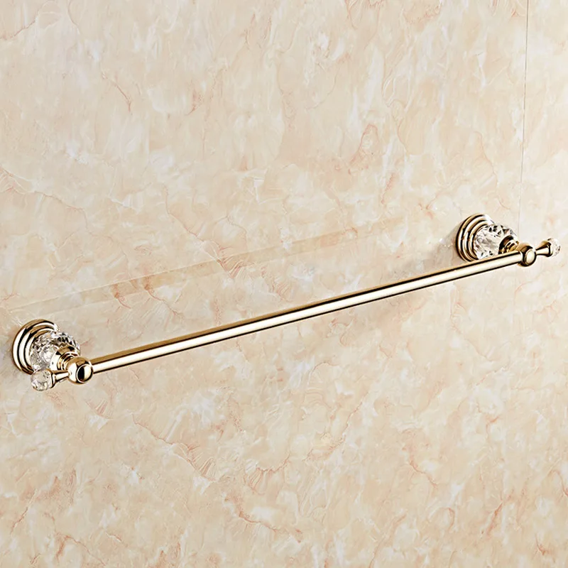 Stainless steel Bathroom Single Towel Shelf Rack Holder Bath Towel Hanger Bar Square Design Towel Rail Bathroom Accessories