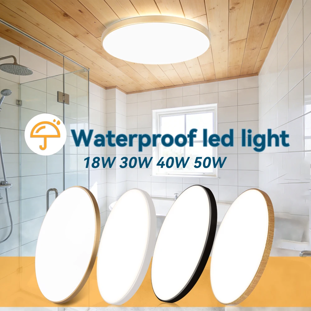 รูปสินค้า โคมไฟเพดาน LED 220V ประหยัดพลังงาน สำหรับตกแต่งบ้านสไตล์โมเดิร์น