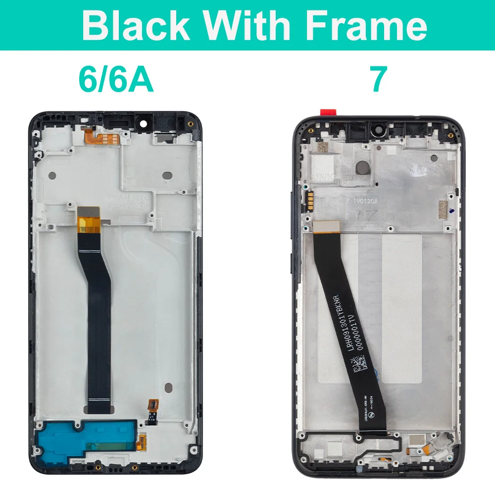 Tested Premium For Redmi 6/6A 7/7A 8/8A LCD Screen For Xiaomi