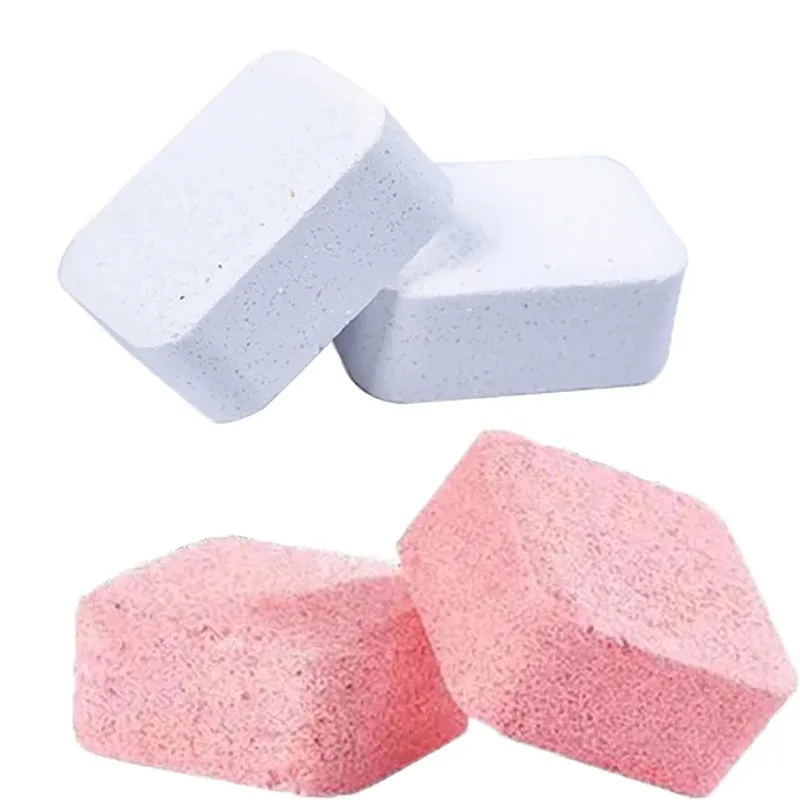Automatic toilet bowl cleaner tablets for fast urine stain removal