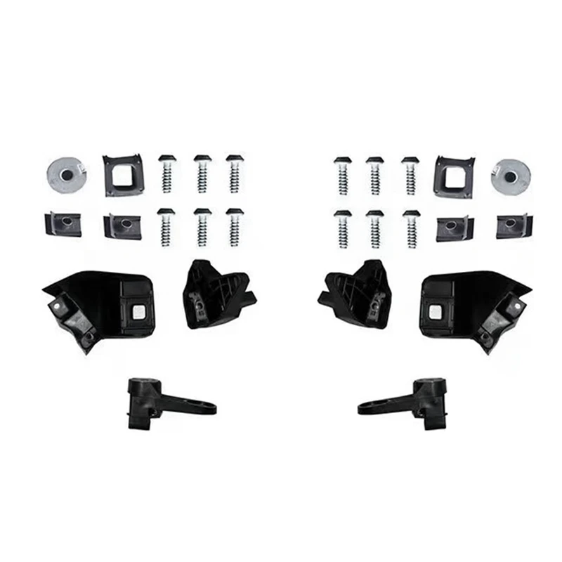 

1Pair Front Headlight Bracket Repair Kits A1668200514 A1668200614 For Mercedes Benz GLS GL ML AMG 63 W166 2011-2015