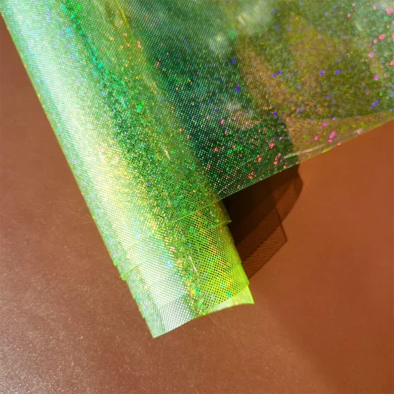 

1 ярд ПВХ лазерная голографическая виниловая ткань, кожаные листы для кожаных серег, бантов, сумок, изготовления швейных изделий