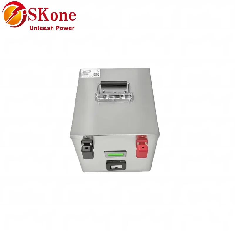 24V Rechargeable Battery with Bluetooth for Solar Backup Systems