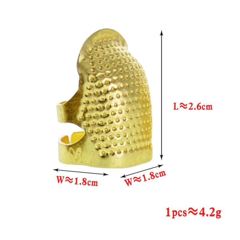 Ciieeo 50pcs Metal Sewing Thimble Sewing Thimble Finger Protector  Needlework Thimble Metal Finger Protector T Tool Wire Crimper Tool Vintage  Finger