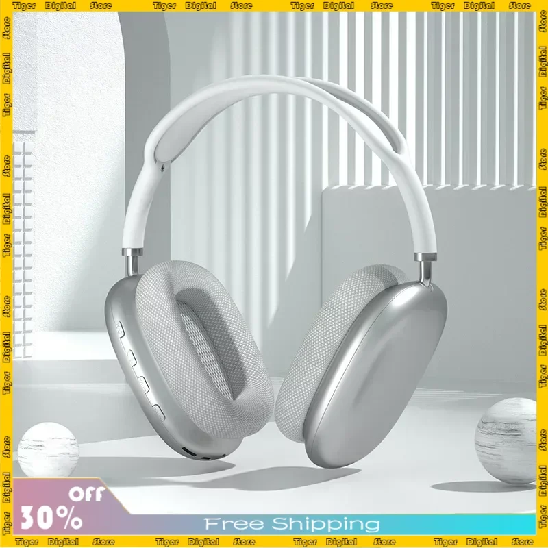 P9 Pro Max auriculares inalámbricos con Bluetooth, auriculares estéreo con  micrófono para Iphone y Xiaomi, 5 piezas, venta al por mayor - AliExpress