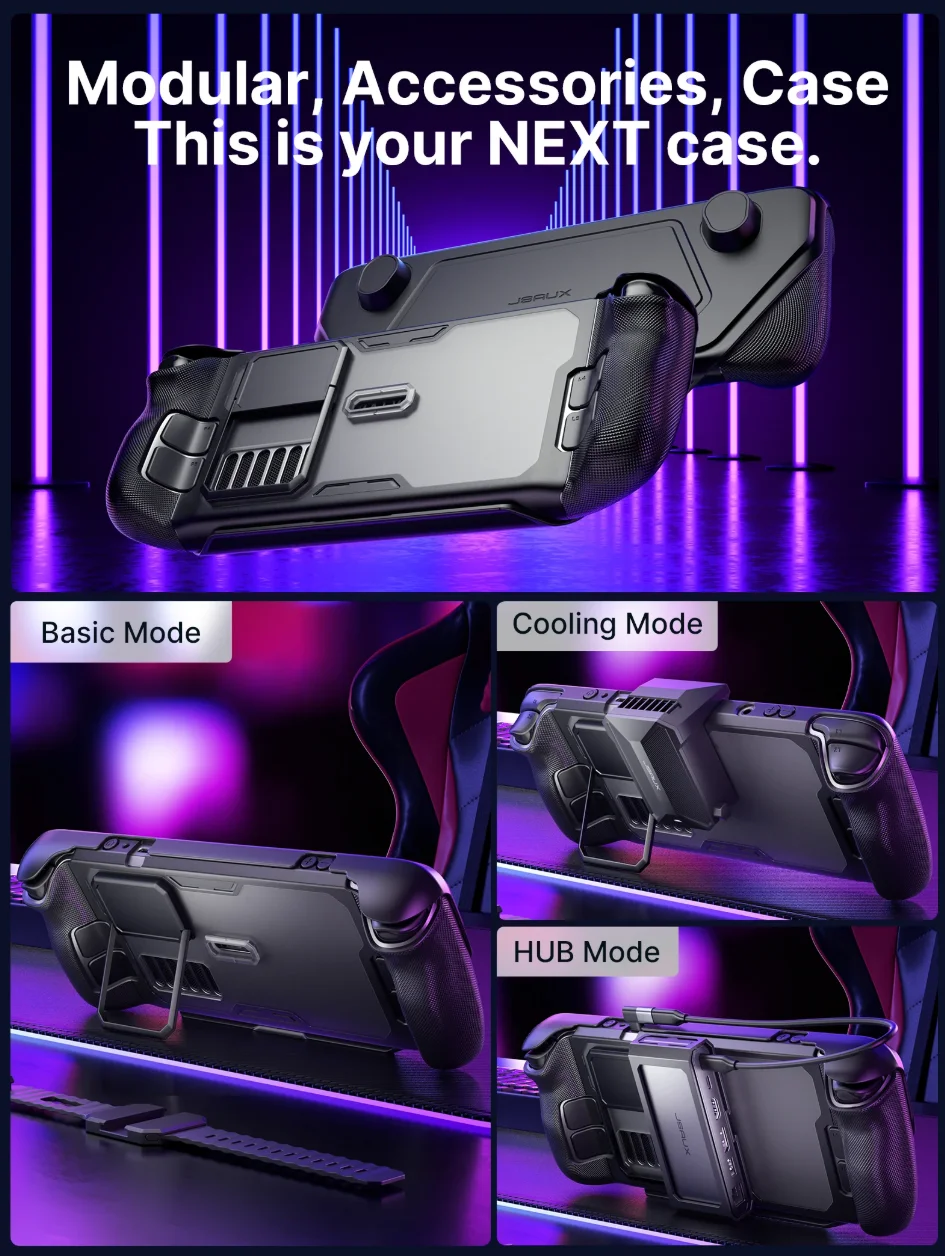 Cooler Kit for Steam Deck, Steam Deck ModCase with