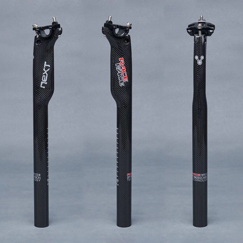Race Face Next MTB Bike Handlebars Sets Carbon Fiber Handlebar SeatPost Stem For Mountain Bicycle Handle Bar Parts 3K Glossy