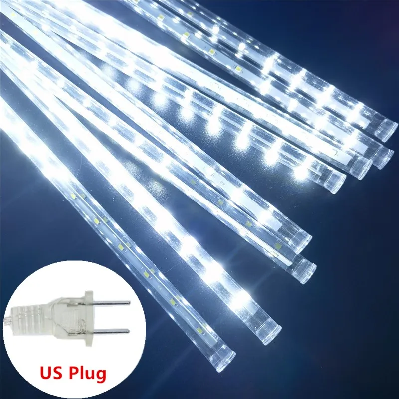thumbnail image 1 of Meteor Shower Rain Lights 2024 Christmas Lights Outdoor Waterproof Icicle Tree Lights for Halloween Yard Party Patio Xmas Decor, 1 of 5