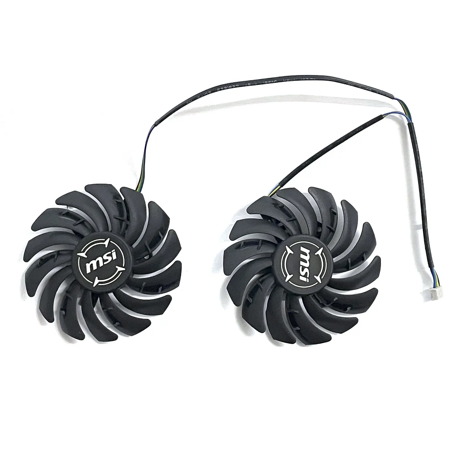 Gpu Ventilador para Msi Geforce Gtx 1660 Super 1660ti Rtx 2060 Ventus xs oc fã de Gráficos Pld09210s12hh Pld09210b12hh 85 mm 4pin Rtx2060 - Imagem 4