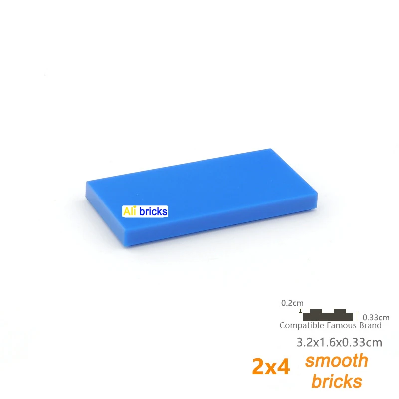 600PCS 부드러운 2x4 대량 빌딩 블록 피규어 벽돌 교육 크리 에이 티브 플라스틱 장난감 어린이 크기 87079 호환